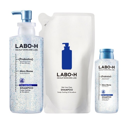 [Free gift] クールシャンプー 脂性脱毛 大容量 弱酸性頭皮スケーリング 400ml&400ml レフィル&180ml