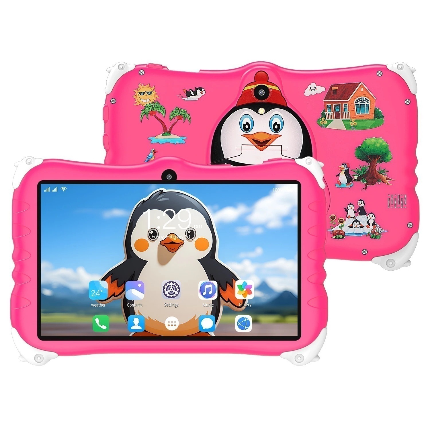 タブレットPC 子供用タブレット ペンギン 7インチ android14 子供向け 知育ゲーム キッズ お子様 児童用 知育 プレゼント 学習 知識 誕生日 高性能 品質保証