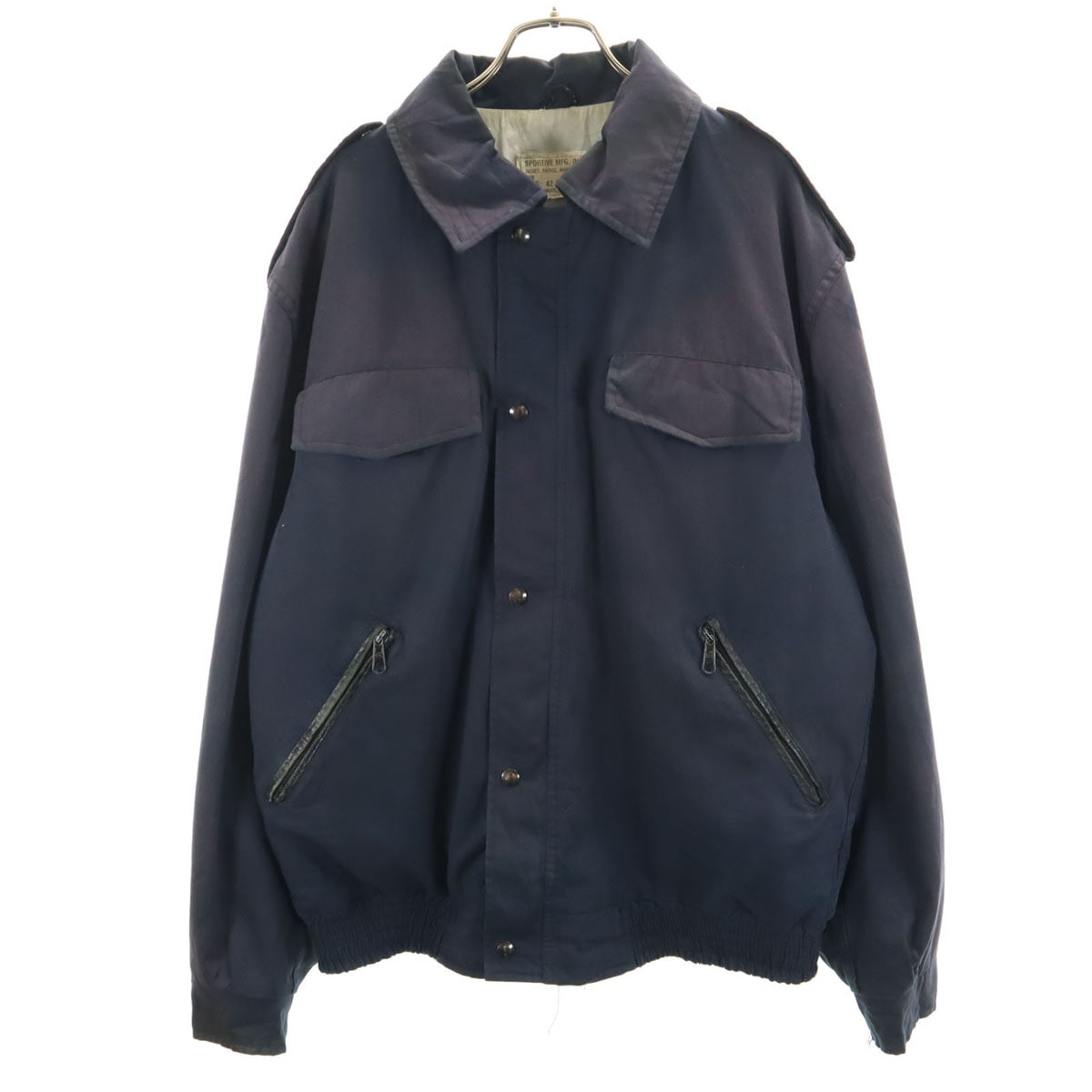 Canadian Army カナダ軍 90s オールド ポリス ジャケット 42 ネイビー メンズ 古着