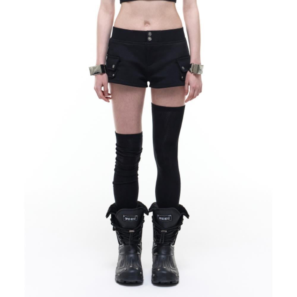 OPUS0012 Op 08 BOO MICRO CARGO PANTS BLACK OP5B1R5120BLK