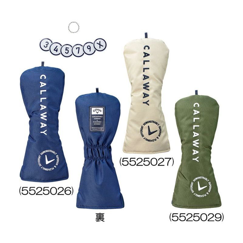 アドバンス ヘッドカバー(フェアウェイウッド用) 25JM 2025