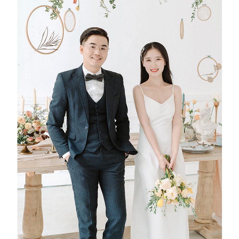 ウエディングドレス 袖なし 結婚式 二次会 白 安い キャミソール 花嫁 フォトウエディング ビーチ 7,531円