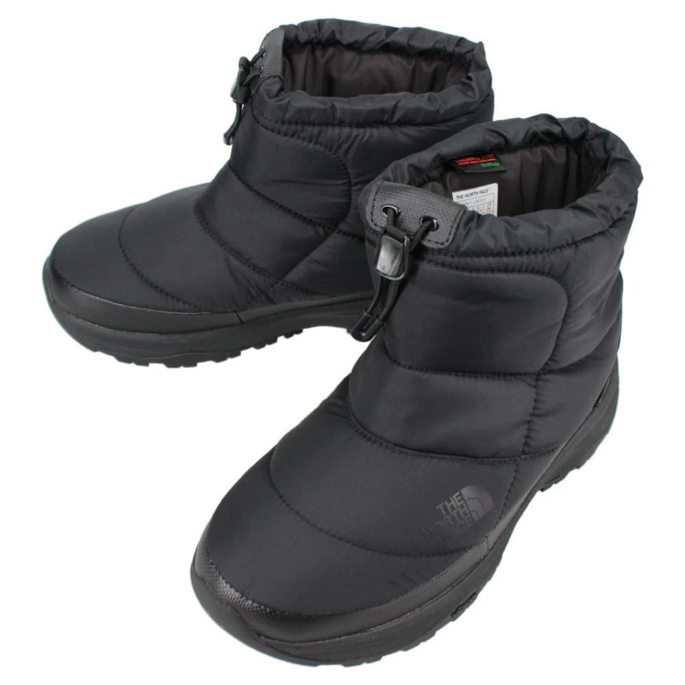 正規品 ユニセックス ヌプシ ブーティ ウォータープルーフVIショート TNFブラック/TNFブラック NF52273 BK