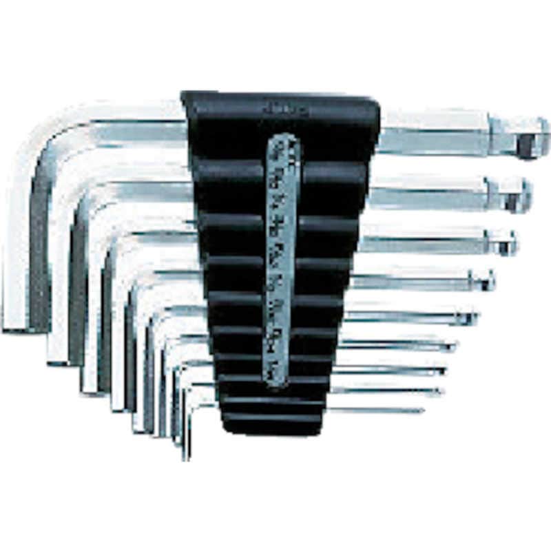 京都機械工具　ハイグレードボールポイントL形スタンダード六角棒レンチセット[9本組]　HLD2009B