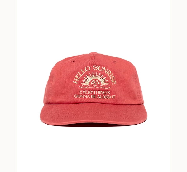 Qoo10 Hello Sunrise HS ARCH 5PANEL ロゴ 帽子