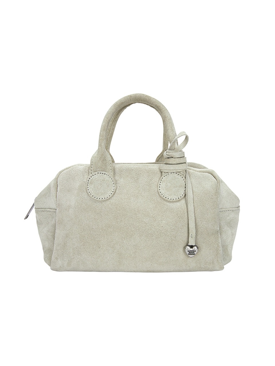 【MARGESHERWOOD】 SOFT BOWLING BAG : BLOND WOOD SUEDE