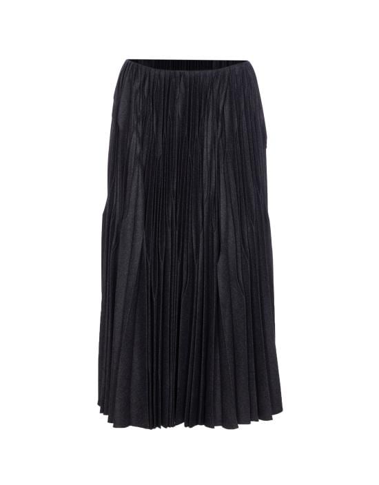 ALAIA Women Mid Skirts AA9J2288X078B 840 Grey