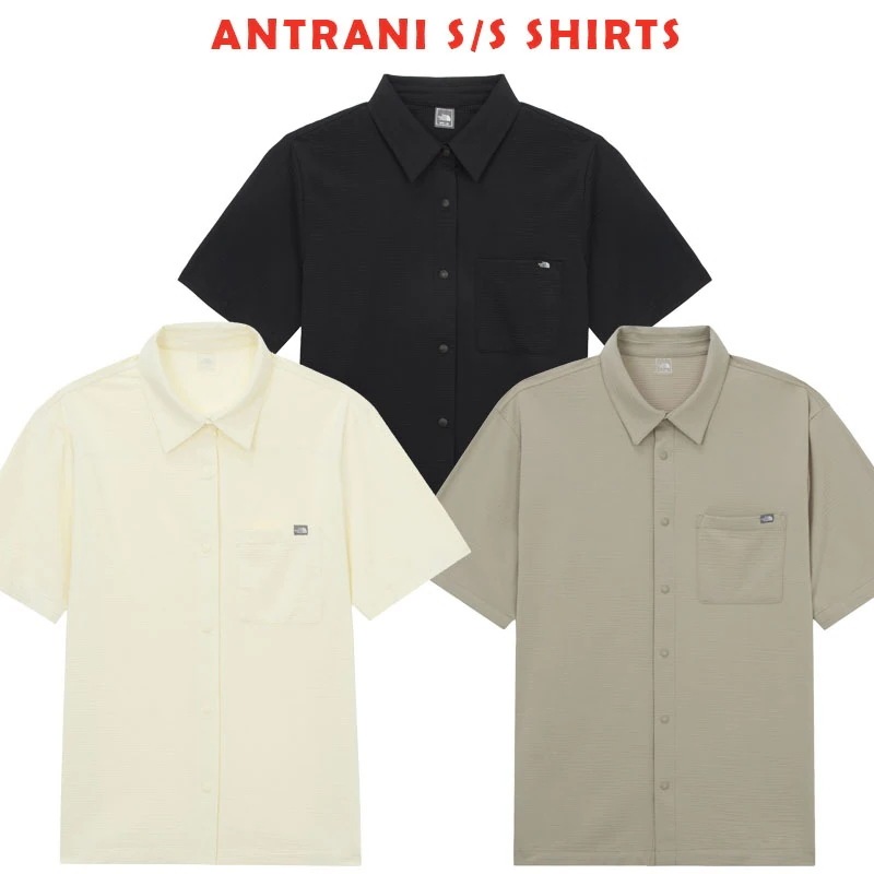 韓国正規品保証 関税負担なし NH8SR11A ANTRANI S S SHIRTS デイリー 基本 着装 男子 女子 人気 韓国 ファッション 男女共用 アウトドア