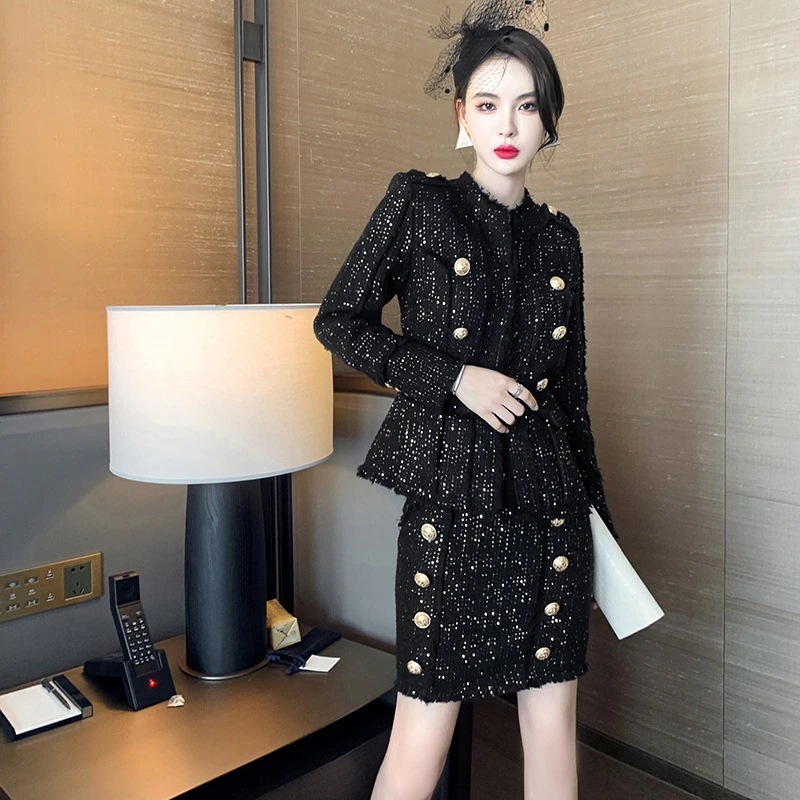 【3日で出荷】【Fellow 20％割】秋 ラジャー 上下セット レトロ パーティードレス 着痩せ 大人 お呼ばれ 同窓会 披露宴 卒業式 結婚式 ウェディング 二次会 成人式