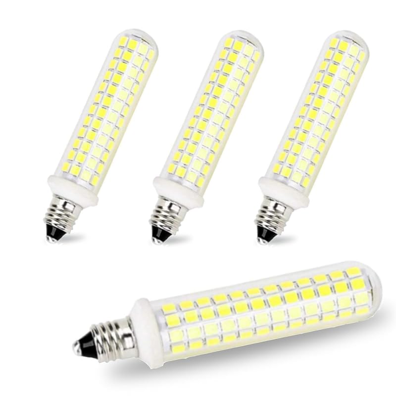 MGY E11 LED電球 9W 100Wハロゲンランプ相当 セラミックス E11口金1100lm 調光対応 全方向 トウモロコシライト AC100V 昼光色 4個入り