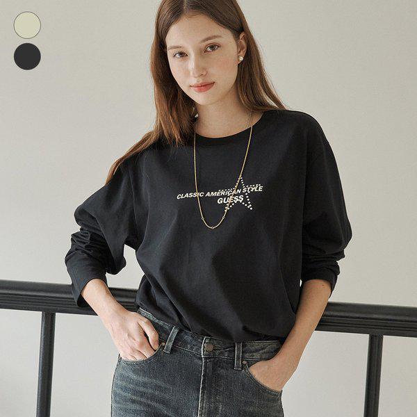 女性_ハートプリント長袖Tシャツ (OP3K5424)_s