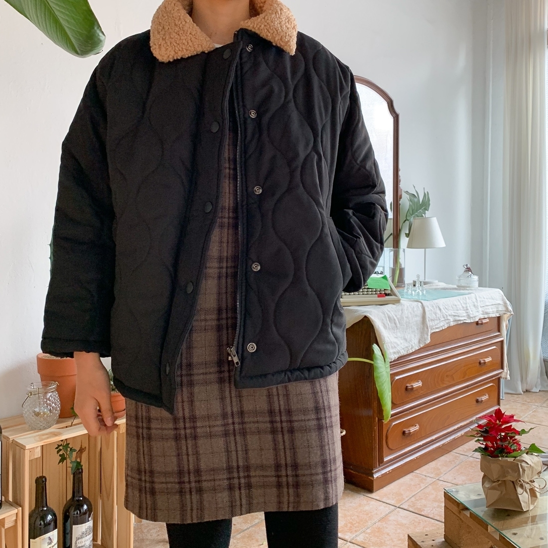 ヌート キルティング ジャンパー 5,363円