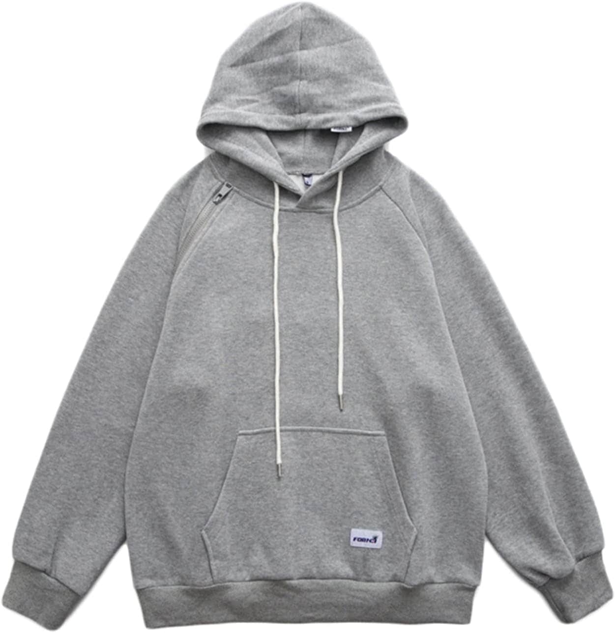 男性 長袖 パーカー 刺繍 春秋 トップス 英字柄 プルオーバー オーバーサイズ 流行し 通気 伸縮性 フード付き 体型パカー トレーナー ソフト 丈長め カジュアル シンプル カッコイイ デイリー