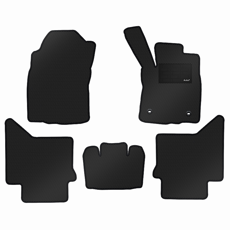 [防水マット]トヨタ ハイラックス GUN125 フロアマット [カーボン柄]