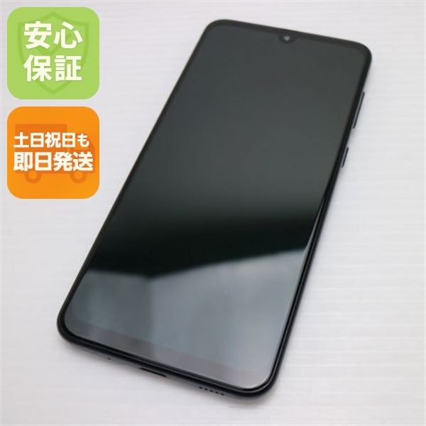 超美品 SCV43 Galaxy A30 ブラック 80