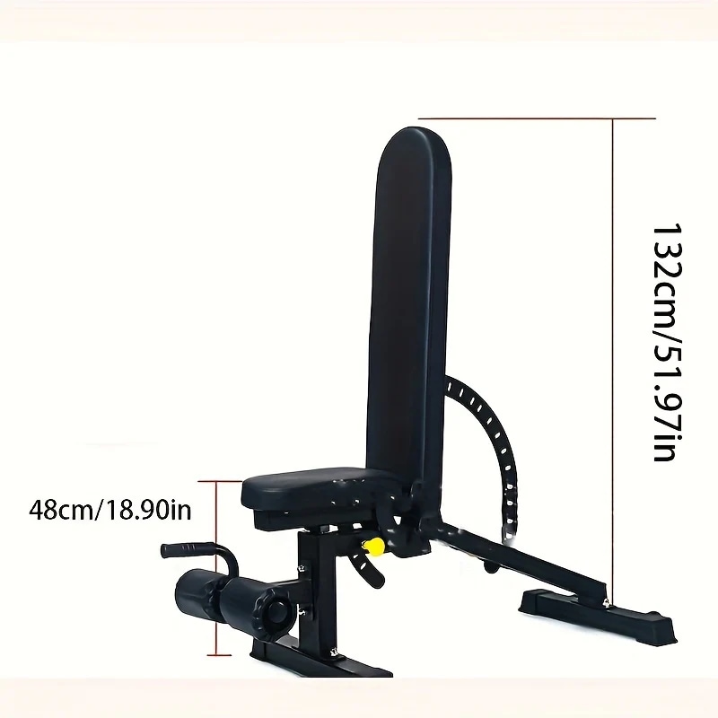 調節可能なフィットネスチェア1個多機能ダンベルベンチプレスウェイトリフティング筋力トレーニング腹筋運動に最適【MPSP24070434】
