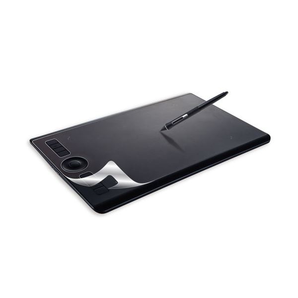 （まとめ）エレコム Wacom Intuos Pro/medium/保護フィルム/ペーパーライク/反射防止 TB-WIPMFLAPL(×2セット)