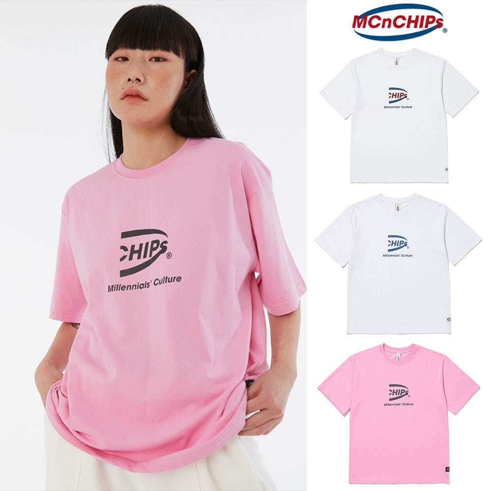 [MCNCHIPS] OG half logo Tee