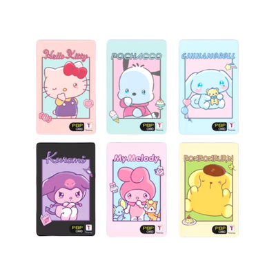 【値下げしました】Tmoney 電子マネー 韓国 サンリオ マイメロ [Qoo10] サンリオ [T-momey] LEDティーマネーカ