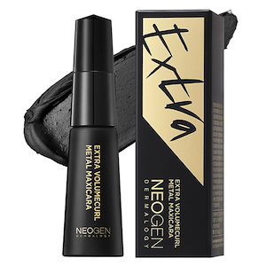 24時間カールキープ ロング&ボリューム【企画】エクストラ ボリューム カルメタル マスカラ 4ml 詰め替え ブラック 1個韓国コスメ 正規品 日本発送