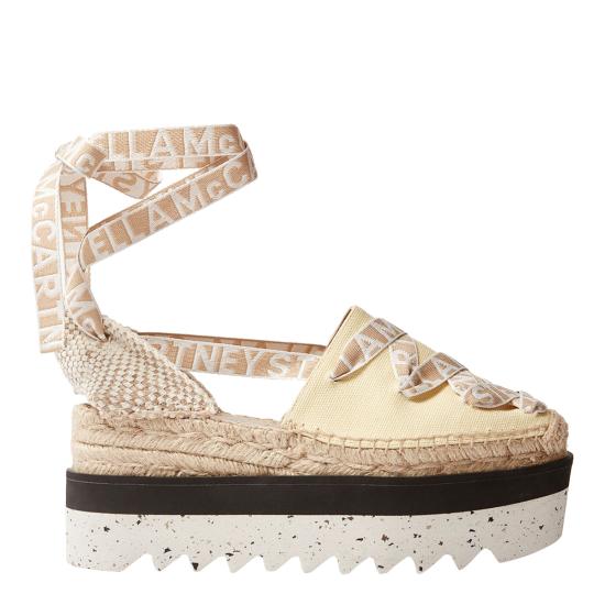 STELLA MCCARTNEY Women Laced up Shoes 800159 N02227250 Beige