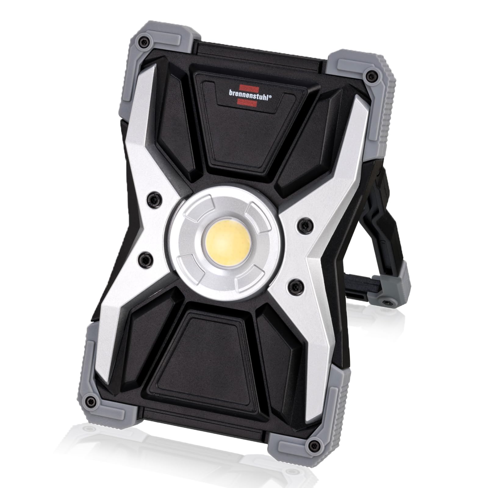 【所ジョージの世田谷ベース掲載！】Brennenstuhl(ブレンネンストゥール) Rufus 3000MA 作業灯 投光器 LED 電池式 3000lm 7.4v 30w 防水 屋外 屋内 モバイル