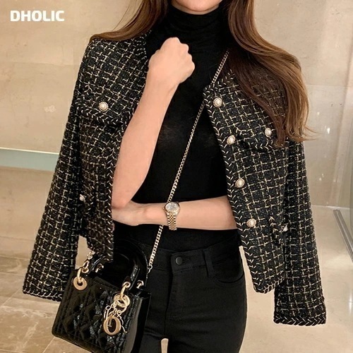 [メガ割りSALE]ツイードクロップドジャケット・p275079