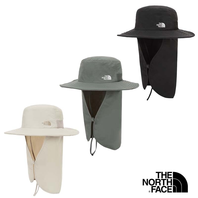 NE3HR13 ECO LIGHT SHIELD EX HAT バケットハット サファリハット ツバ あご紐 サンシェード 帽子 キャップ 日よけ 紫外線カット UV 登山 アウトドア トレッキング