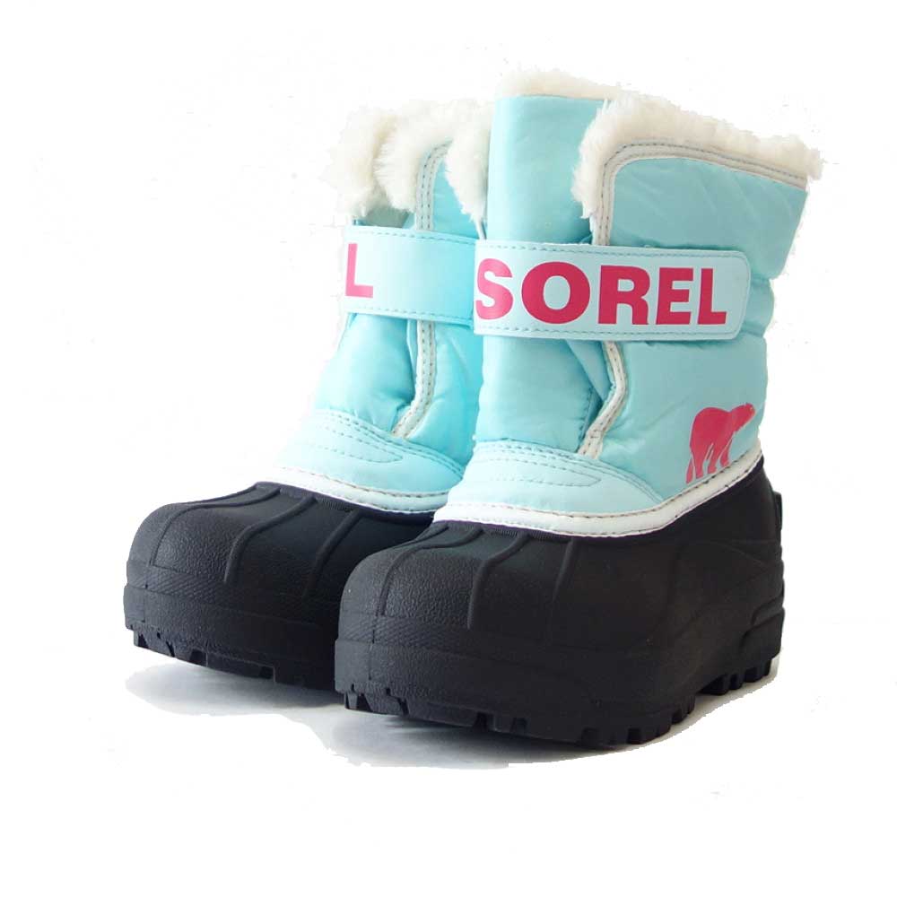 NC 1960（キッズ）チルドレンスノーコマンダー：Ocean Surf (428) 防水 ショートブーツ