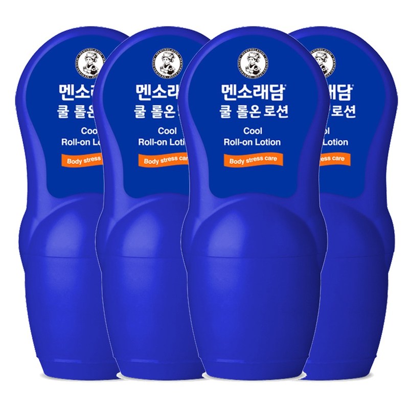 【メンソラダム公式】メンソラダムクールロールオンローションパス50ml / 4個