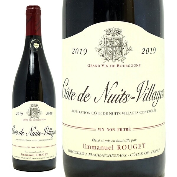 2019 コート ド ニュイ ヴィラージュ ルージュ 750ml エマニュエル ルジェ フランス 赤ワイン コク辛口 ワイン ^B0ERNV19^