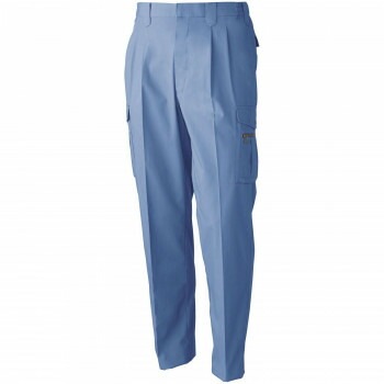 桑和 538 ツータックカーゴパンツ 3Lサイズ インディゴ（54）