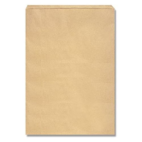 （まとめ買い）シモジマ HEIKO 紙袋 平袋 柄小袋 Rタイプ R-0 未晒無地 200枚 幅290x高410mm 006524925 [x3セット]