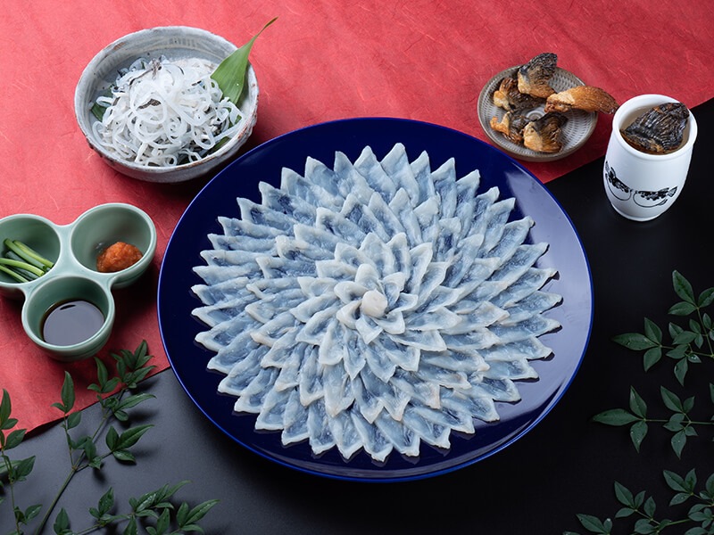 とらふぐ刺身セット（5-6人前）