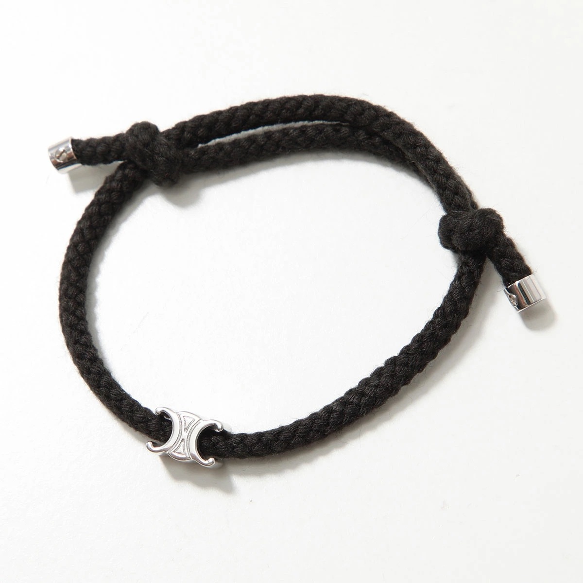 CELINE セリーヌ ブレスレット 461BB6ACB.36BS メンズ トリオンフ アクセサリー Black/Silver