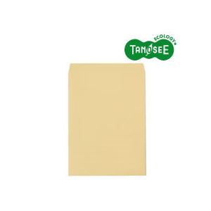 TANOSEE R40クラフト封筒 角0 85g/m2 業務用パック 1箱(500枚)