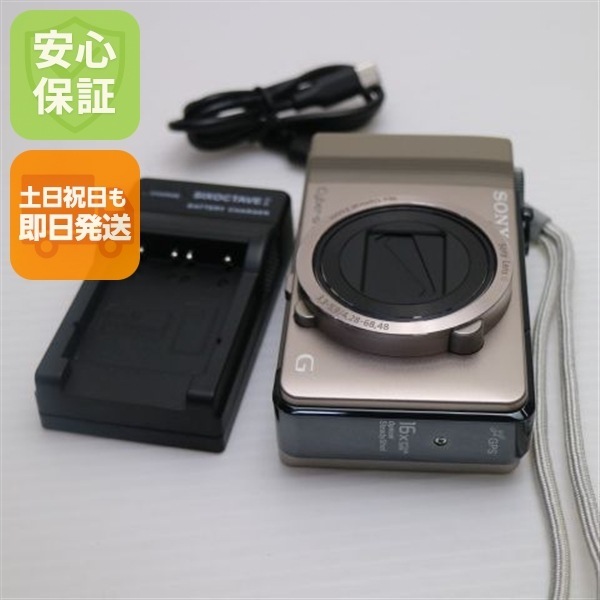 超美品 Cyber-shot DSC-HX9V ゴールド SONY デジカメ 135