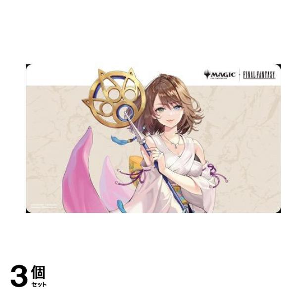 MTG FF マジックザギャザリング ファイナルファンタジー プレイヤーズラバーマット MFR-06 ユウナ 1枚入 3個セット