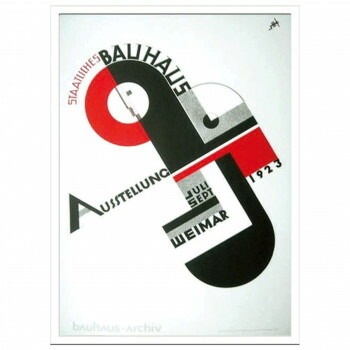 アートパネル Bauhaus Weimar Ausstellung 1923 IBH-70048