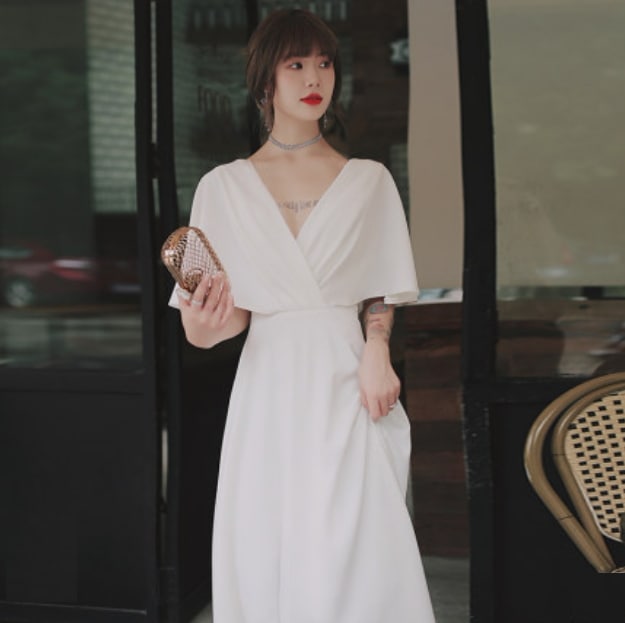 ドレス ワンピース パーティードレス ロングドレス 演奏会用ドレス 発表会ドレス ステージドレス キャバドレス キャバ嬢ドレス ワンピースドレス ワンピドレス ロング丈 マキシ丈 5分袖