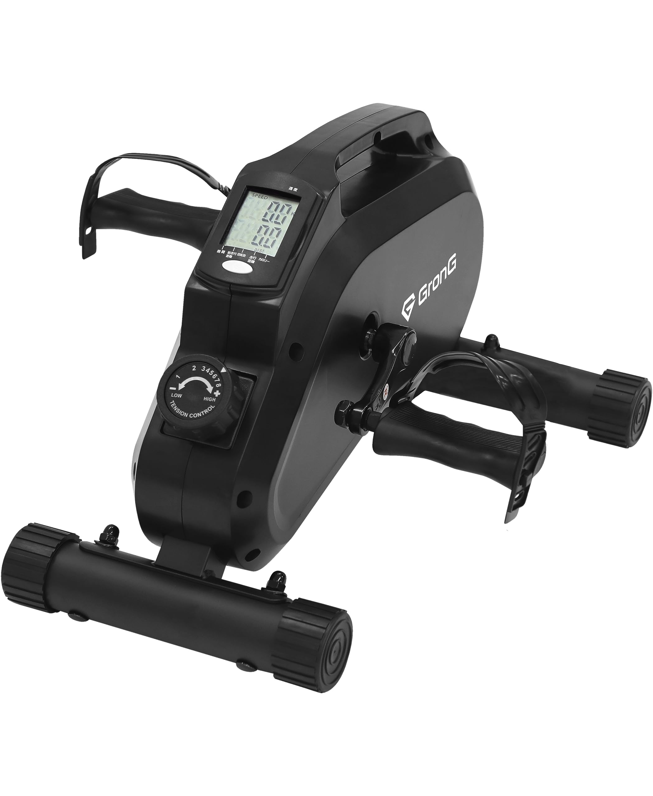 フィットネスバイク ミニ エクササイズバイク 静音 組み立て簡単 負荷調節 モニター付き