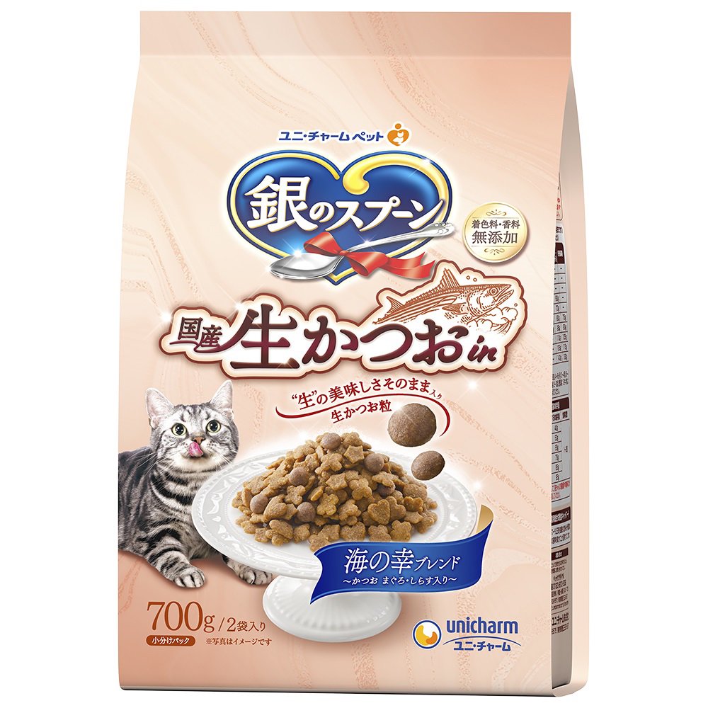 キャットフード　国産生かつおｉｎ　海の幸ブレンド　７００ｇX９　ＣＲＣ35―15―88―20―00 7,374円