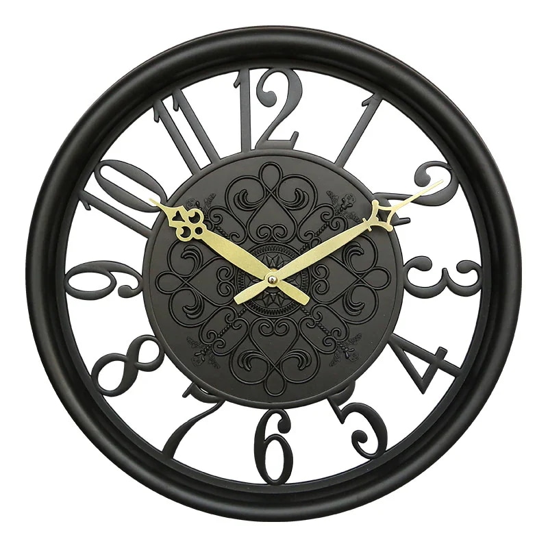 壁掛け時計 掛け時計 おしゃれ 静音 レトロ時計 北欧 大型 アンティーク風 レトロ ギフト インテリア 時計