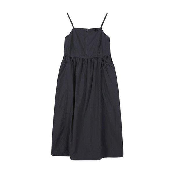 女性ウーブンジップアップワンピース(N252OP721P) DARK GREY (P003759703)