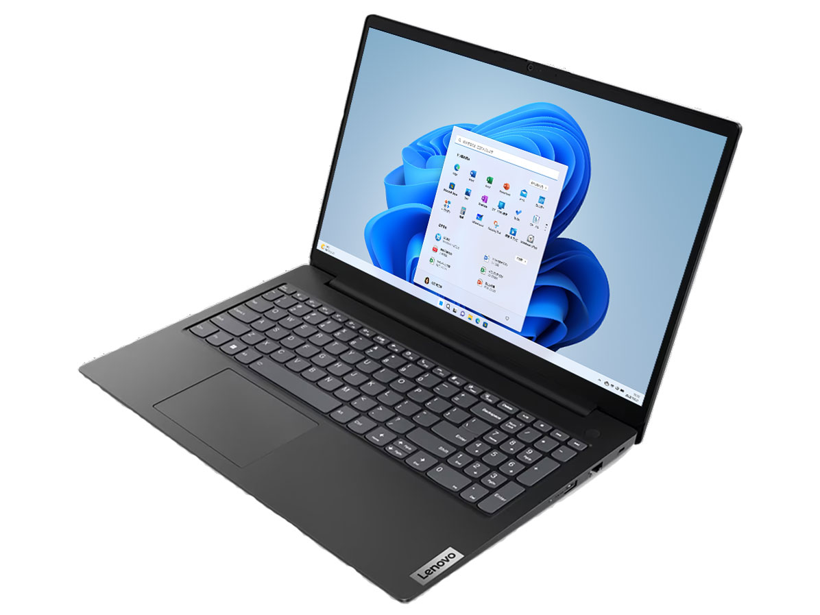 Lenovo V15 Gen4 82YYCTO1WW [ブラック] AMD Ryzen 5 7430U/16GBメモリー/512GB SSD/15.6型フルHD液晶搭載パフォーマンス