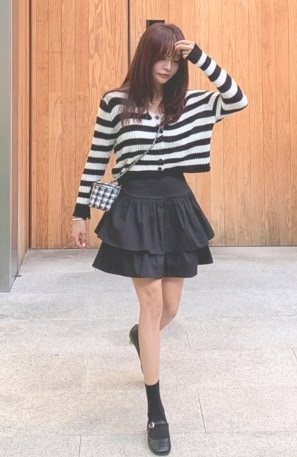 トップス ニットソー カーディガン キャミソール ミニ ミニ丈 ショート ショート丈 袖なし 袖あり ノースリーブ Vネック Uネック ラウンドネック 襟なし スリム タイト 細身 ストレート レース