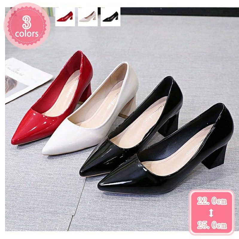 500円OFFクーポン パンプス 歩きやすい 美脚 走れる ポインテッドトゥ 5cmヒール 脱げない レディース 柔らかい ミドルヒール 冠婚葬祭 仕事 通勤 リクルート シンプル 女性 小さいサイズ