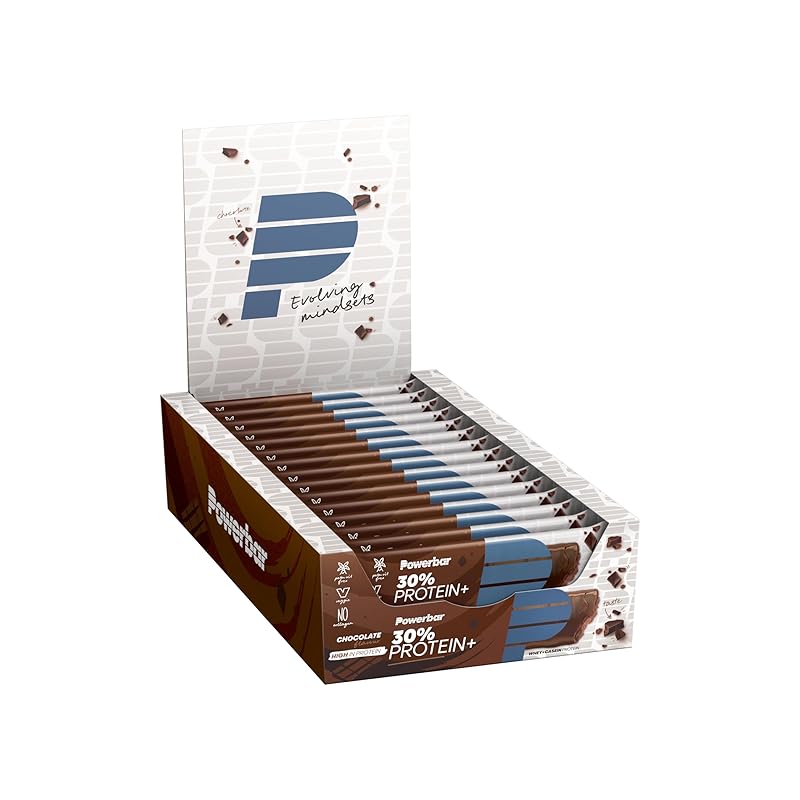 即納：パワーバー (PowerBar) 30% プロテイン プラス チョコレート 15本入り