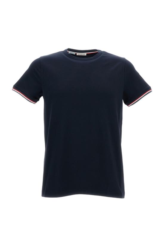 MONCLER Men T-Shirts 8C7160087296778 Blue