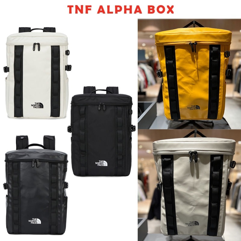 韓国正規品保証 関税負担なし NM2DQ06A TNF ALPHA BOXデイリー 基本 着装 男子 女子 人気 韓国 ファッション 男女共用 アウトドア